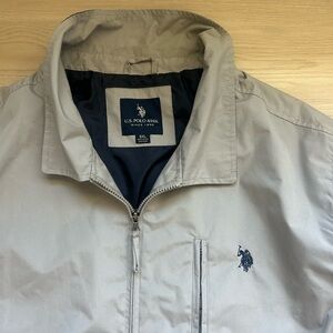 U.S. Polo Assn. Men's 3X Zip-Front Jacket